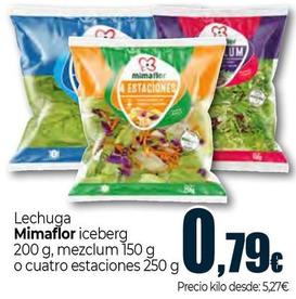 Oferta de Mimaflor - Lechuga Iceberg  por 0,79€ en Unide Supermercados