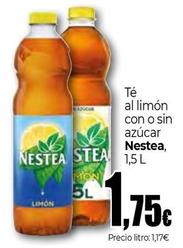 Oferta de Nestea - Té Al Limón Con O Sin Azúcar por 1,75€ en Unide Supermercados