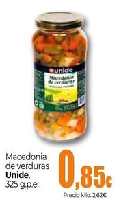 Oferta de Unide - Macedonia De Verduras por 0,85€ en Unide Supermercados