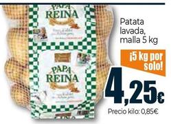 Oferta de Patata Lavada por 4,25€ en Unide Supermercados
