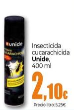 Oferta de Unide - Insecticida Cucarachicida por 2,1€ en Unide Supermercados