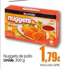 Oferta de Unide - Nuggets De Pollo por 1,79€ en Unide Supermercados