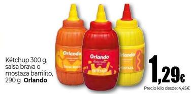 Oferta de Orlando - Ketchup por 1,29€ en Unide Market