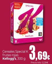Oferta de Kellogg's - Cereales Special K Frutas Rojas por 3,69€ en Unide Market