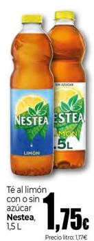Oferta de Nestea - Té Al Limon Con Sin Azucar por 1,75€ en Unide Market