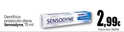 Oferta de Sensodyne - Dentifrico Proteccion Diaria por 2,99€ en Unide Market