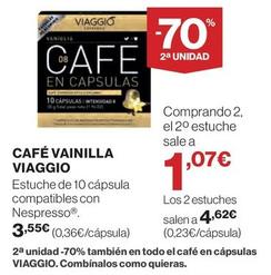 Oferta de Cápsulas de café por 3,55€ en El Corte Inglés