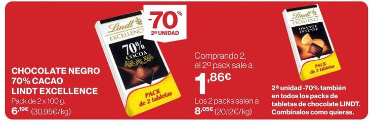 Oferta de Chocolate por 6,19€ en El Corte Inglés
