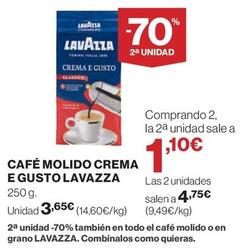 Oferta de Café por 3,65€ en El Corte Inglés
