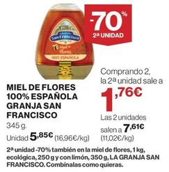 Oferta de Miel de flores por 5,85€ en El Corte Inglés