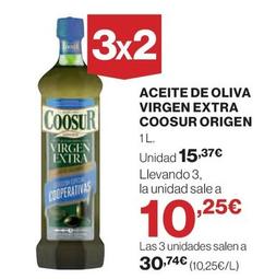 Oferta de Aceite de oliva virgen extra por 15,37€ en El Corte Inglés