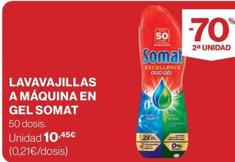 Oferta de Detergente lavavajillas por 10,45€ en El Corte Inglés
