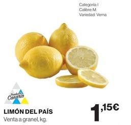 Oferta de Limon Del Pais por 1,15€ en El Corte Inglés