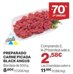 Oferta de Black Angus - Preparado Carne Picada por 8,6€ en El Corte Inglés