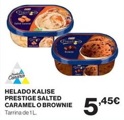 Oferta de Kalise - Helado Prestige Salted Caramel O Brownie por 5,45€ en El Corte Inglés