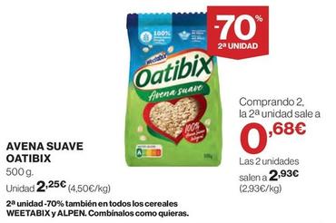 Oferta de Weetabix - Avena Suave por 2,25€ en El Corte Inglés