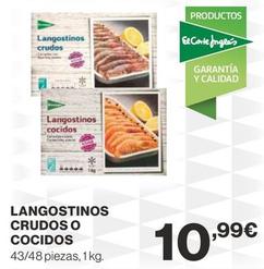 Oferta de Langostinos por 10,99€ en Supercor