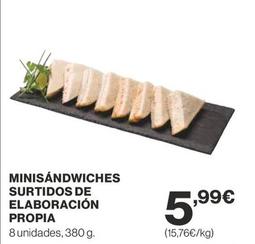 Oferta de Sandwiches por 5,99€ en Supercor