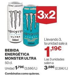 Oferta de Bebida energética por 1,79€ en Supercor