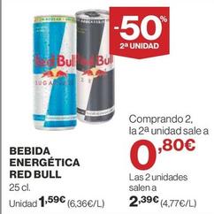 Oferta de Bebida energética por 1,59€ en Supercor