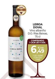 Oferta de Vino Albariño D.o. Rías Baixas por 6,69€ en CashDiplo
