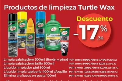 Oferta de Turtle Wax - Productos De Limpieza  en MotorTown