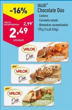 Oferta de Valor - Chocolate Dúo por 2,49€ en ALDI