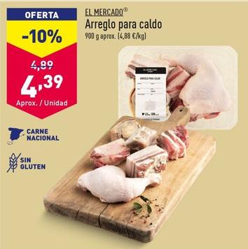 Oferta de El Mercado - Arreglo Para Caldo por 4,39€ en ALDI