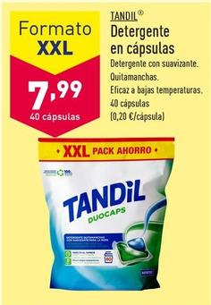 Oferta de Tandil - Detergente En Capsulas por 7,99€ en ALDI