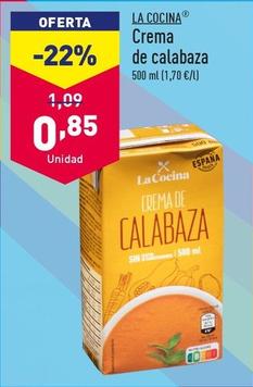 Oferta de La Cocina - Crema De Calabaza por 0,85€ en ALDI