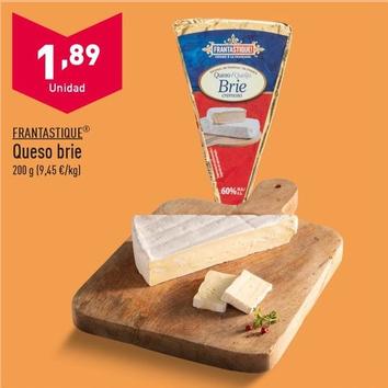 Oferta de Frantastique - Queso Brie por 1,89€ en ALDI