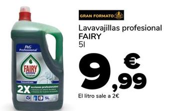 Oferta de Fairy - Lavavajillas Profesional por 9,99€ en Supeco
