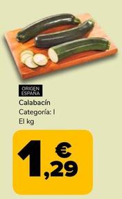 Oferta de Calabacín por 1,29€ en Supeco