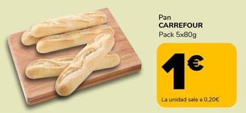 Oferta de Carrefour - Pan por 1€ en Supeco
