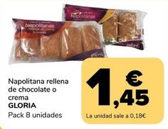 Oferta de Napolitana Rellena De Chocolate O Crema por 1,45€ en Supeco