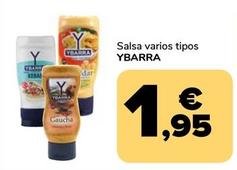 Oferta de Ybarra - Salsa Varios Tipos por 1,95€ en Supeco