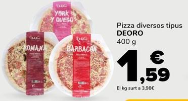 Oferta de Deoro - Pizza por 1,59€ en Supeco