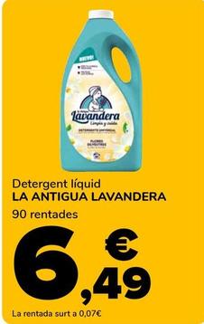 Oferta de La Antigua Lavandera - Detergente Líquid por 6,49€ en Supeco