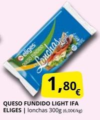 Oferta de Ifa Eliges - Queso Fundido Light por 1,8€ en Supermercados MAS