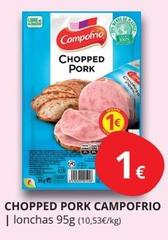 Oferta de Chopped pork por 1€ en Supermercados MAS