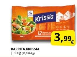 Oferta de Krissia - Barrita por 3,99€ en Supermercados MAS