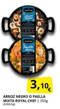 Oferta de Royal Chef - Arroz Negro O Paella Mixta  por 3,1€ en Supermercados MAS