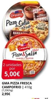 Oferta de Campofrío - GMA Pizza Fresca por 2,95€ en Supermercados MAS