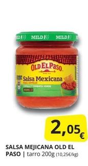 Oferta de Old El Paso - Salsa Mejicana por 2,05€ en Supermercados MAS