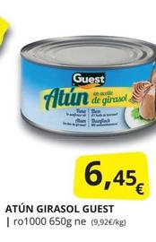 Oferta de Guest - Atún Girasol por 6,45€ en Supermercados MAS
