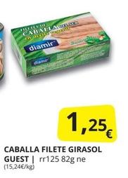 Oferta de Diamir - Caballa Filete Girasol Guest por 1,25€ en Supermercados MAS