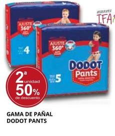 Oferta de Dodot - Gama De Pañal Pants en Supermercados MAS