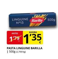 Oferta de Barilla - Pasta Linguine por 1,35€ en Supermercados MAS