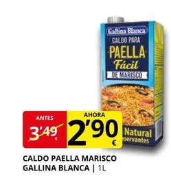 Oferta de Gallina Blanca - Caldo Paella Marisco por 2,9€ en Supermercados MAS