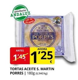 Oferta de San Martín De Porres - Tortas Aceite por 1,25€ en Supermercados MAS